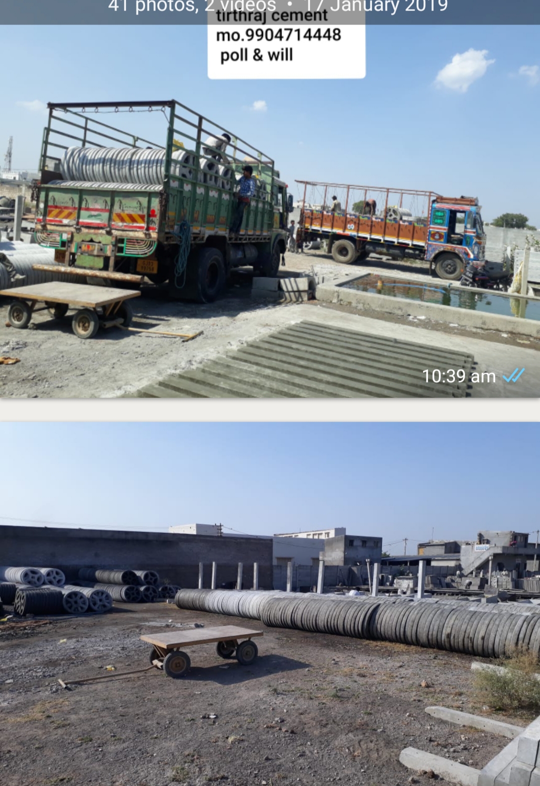 Cement products